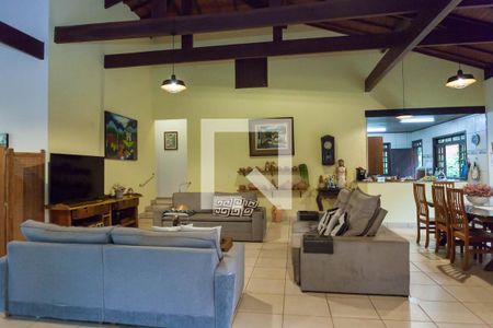 sala de casa de condomínio à venda com 4 quartos, 418m² em Nazaré, Brumadinho