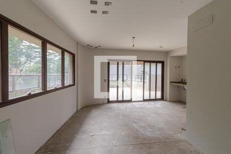 Sala e Cozinha de kitnet/studio à venda com 1 quarto, 103m² em Itaim Bibi, São Paulo