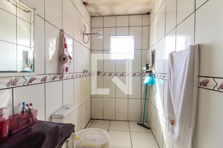 Banheiro da Suíte de casa à venda com 3 quartos, 150m² em Parque Guarani, São Paulo