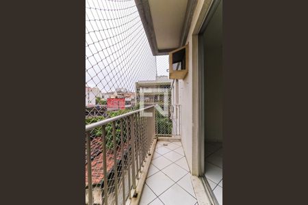 Varanda da Sala de apartamento para alugar com 3 quartos, 80m² em Méier, Rio de Janeiro