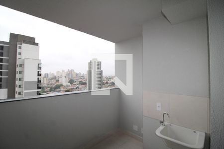 Sala / Cozinha - Varanda de apartamento para alugar com 2 quartos, 42m² em Parada Inglesa, São Paulo