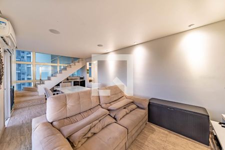 Sala de apartamento à venda com 2 quartos, 129m² em Parque do Morumbi, São Paulo