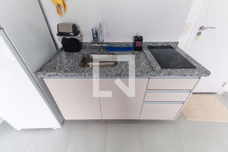 Sala/Cozinha de apartamento para alugar com 1 quarto, 31m² em Belenzinho, São Paulo