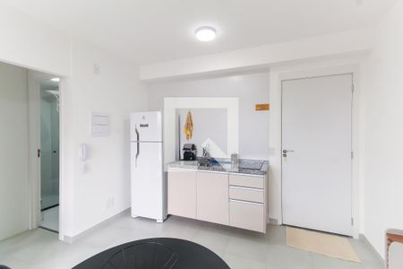 Sala/Cozinha de apartamento para alugar com 1 quarto, 31m² em Belenzinho, São Paulo