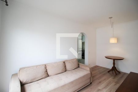 Sala de apartamento para alugar com 1 quarto, 48m² em Indianópolis, São Paulo