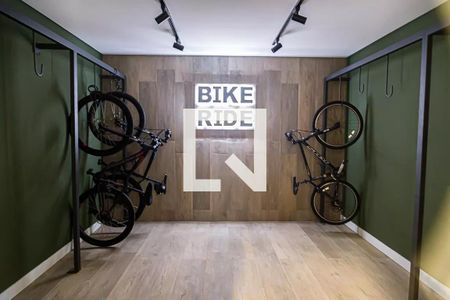 Área comum - Bicicletário de kitnet/studio para alugar com 1 quarto, 24m² em Vila da Saúde, São Paulo