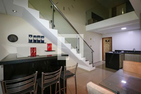 Sala de casa para alugar com 1 quarto, 260m² em Nova Gerti, São Caetano do Sul