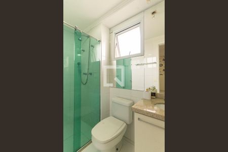 Banheiro da Suíte de apartamento à venda com 3 quartos, 106m² em Chácara Califórnia, São Paulo