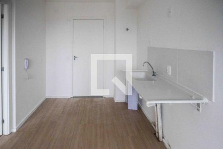 Sala e Cozinha de apartamento para alugar com 1 quarto, 25m² em Jardim Imperador (zona Leste), São Paulo