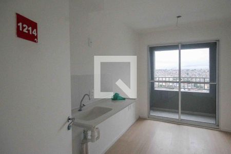 Sala e Cozinha de apartamento para alugar com 1 quarto, 25m² em Jardim Imperador (zona Leste), São Paulo