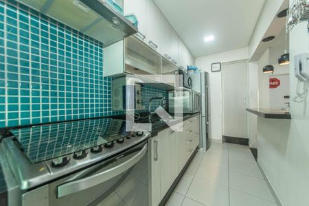 Cozinha de apartamento à venda com 2 quartos, 75m² em Barcelona, São Caetano do Sul