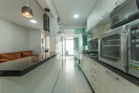 Cozinha de apartamento à venda com 2 quartos, 75m² em Barcelona, São Caetano do Sul