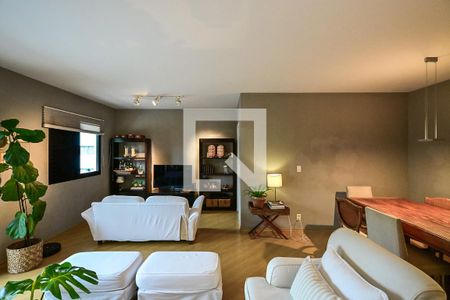 Sala de apartamento para alugar com 3 quartos, 130m² em Vila Andrade, São Paulo