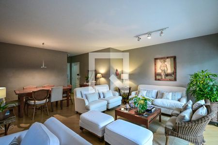 Sala de apartamento para alugar com 3 quartos, 130m² em Vila Andrade, São Paulo