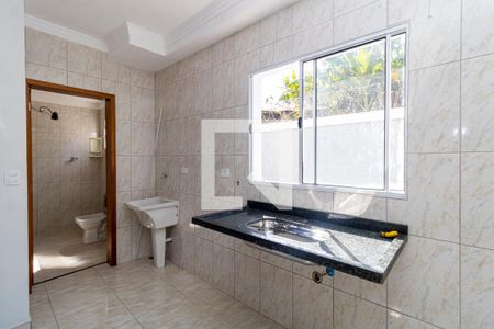 Sala/Cozinha de casa de condomínio para alugar com 1 quarto, 40m² em Horto Florestal, São Paulo