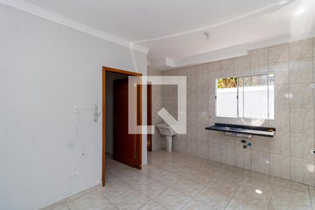 Sala/Cozinha de casa de condomínio para alugar com 1 quarto, 40m² em Horto Florestal, São Paulo