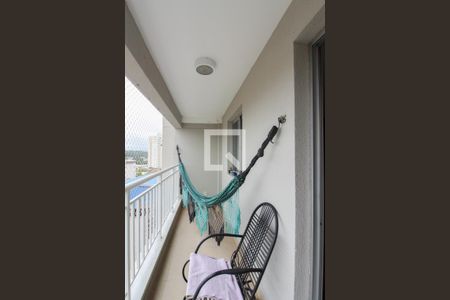 Varanda da Sala de apartamento à venda com 2 quartos, 64m² em Aeroporto, Belo Horizonte