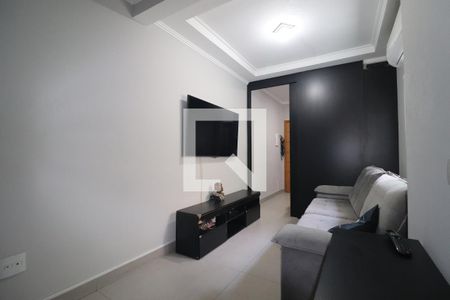 Sala de apartamento para alugar com 2 quartos, 55m² em Vila Santo Alberto, Santo André