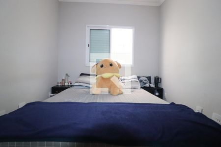 Quarto 1 suíte de apartamento para alugar com 2 quartos, 55m² em Vila Santo Alberto, Santo André