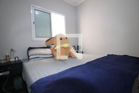 Quarto 1 suíte de apartamento para alugar com 2 quartos, 55m² em Vila Santo Alberto, Santo André