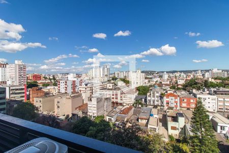 Vista da Sala/Quarto de apartamento para alugar com 1 quarto, 28m² em Cidade Baixa, Porto Alegre
