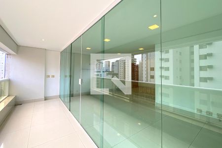 Varanda da Sala de apartamento para alugar com 2 quartos, 117m² em Lourdes, Belo Horizonte