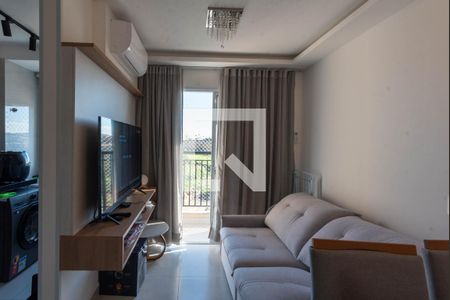 Sala de apartamento à venda com 2 quartos, 46m² em Cidade Satélite Íris, Campinas