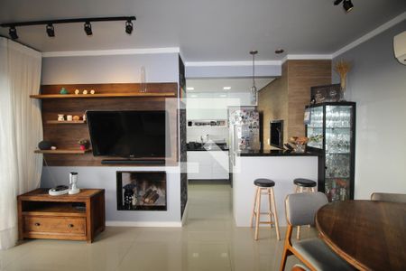 Sala de apartamento à venda com 2 quartos, 73m² em Petrópolis, Porto Alegre