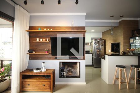 Sala de apartamento à venda com 2 quartos, 73m² em Petrópolis, Porto Alegre