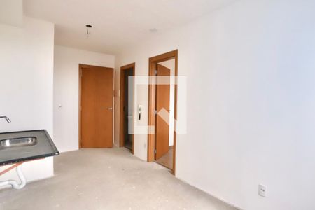 Sala/Cozinha de apartamento à venda com 1 quarto, 24m² em Belenzinho, São Paulo