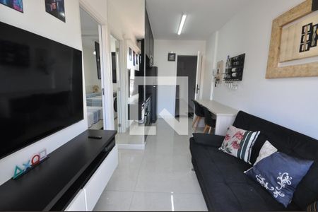 Sala/Cozinha de apartamento para alugar com 1 quarto, 27m² em Vila Dom Pedro Ii, São Paulo