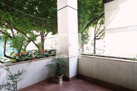 Varanda da Sala de apartamento à venda com 4 quartos, 200m² em Santo Agostinho, Belo Horizonte
