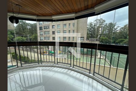 Varanda da Sala de apartamento para alugar com 3 quartos, 113m² em Alphaville Industrial, Barueri
