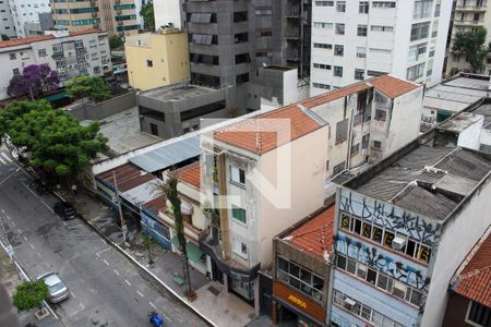 Vista da Sala de apartamento à venda com 1 quarto, 55m² em Vila Buarque, São Paulo
