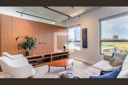 Sala de apartamento à venda com 1 quarto, 68m² em Petrópolis, Porto Alegre