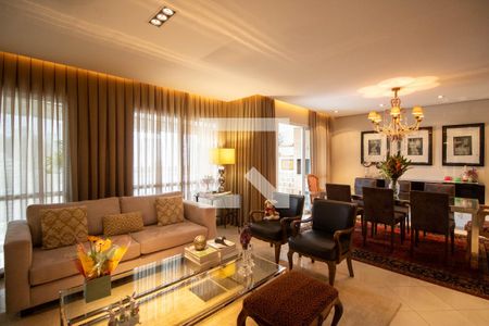 Sala de apartamento à venda com 3 quartos, 173m² em Panamby, São Paulo