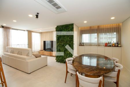 Sala de Jantar de apartamento à venda com 2 quartos, 96m² em Pinheiros, São Paulo