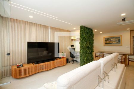 Sala de Estar de apartamento à venda com 2 quartos, 96m² em Pinheiros, São Paulo