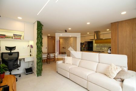 Sala de Estar de apartamento à venda com 2 quartos, 96m² em Pinheiros, São Paulo