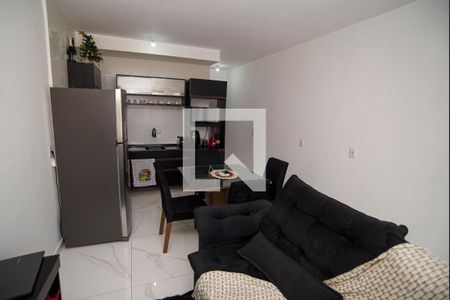 Cozinha de kitnet/studio para alugar com 1 quarto, 50m² em Jardim Algarve, Viamão