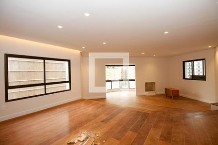Sala de Estar e Jantar de apartamento para alugar com 4 quartos, 215m² em Jardim Paulista, São Paulo