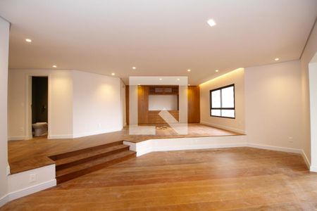 Sala de Estar e Jantar de apartamento para alugar com 4 quartos, 215m² em Jardim Paulista, São Paulo