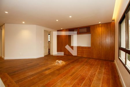 Sala de Estar e Jantar de apartamento para alugar com 4 quartos, 215m² em Jardim Paulista, São Paulo