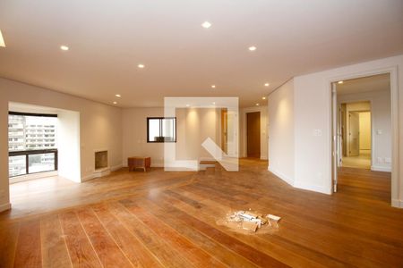 Sala de Estar e Jantar de apartamento para alugar com 4 quartos, 215m² em Jardim Paulista, São Paulo