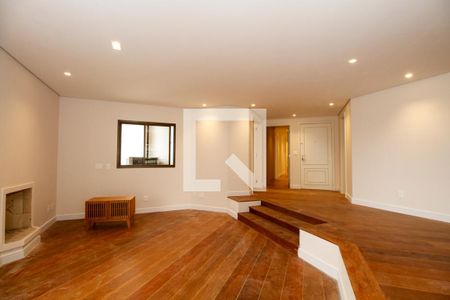 Sala de Estar e Jantar de apartamento para alugar com 4 quartos, 215m² em Jardim Paulista, São Paulo