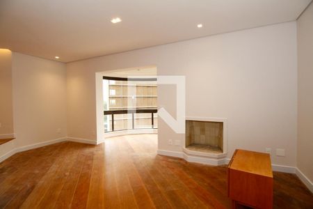Sala de Estar e Jantar de apartamento para alugar com 4 quartos, 215m² em Jardim Paulista, São Paulo