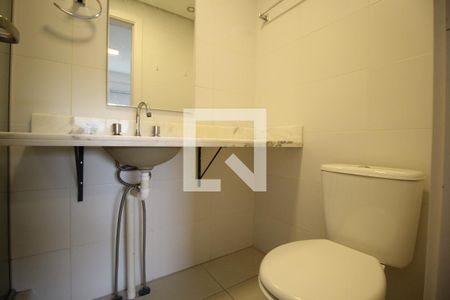 Banheiro da Suíte 1 de apartamento à venda com 3 quartos, 65m² em Petrópolis, Porto Alegre
