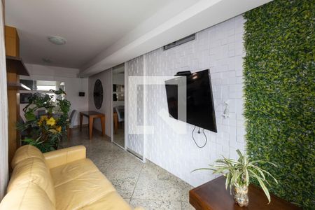 Sala de Estar de apartamento à venda com 2 quartos, 77m² em Vila da Serra, Nova Lima