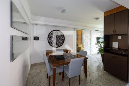Sala de Jantar de apartamento à venda com 2 quartos, 77m² em Vila da Serra, Nova Lima