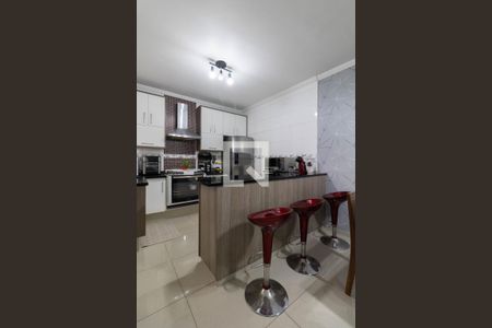 Sala e Cozinha de casa de condomínio à venda com 3 quartos, 182m² em Cidade Patriarca, São Paulo